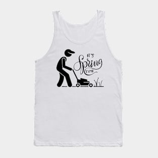 Cool Mower Spring Theme Tank Top